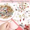 500 Pieces Charms Bulk Wholesale Assorted Gold Plated Enamel Pendants Earring for Bracelet Necklace DIY Jewelry Making Craft Supplies